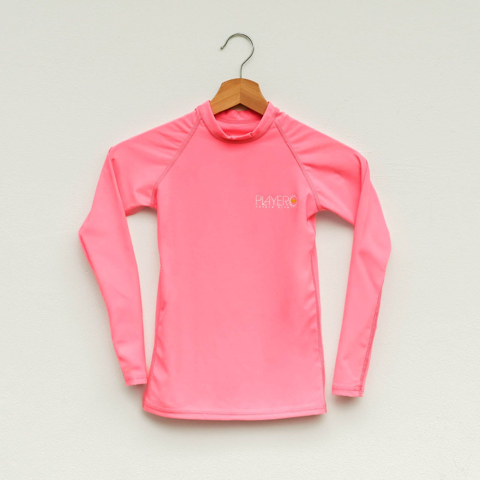  Classic Girls Rashguard Coral