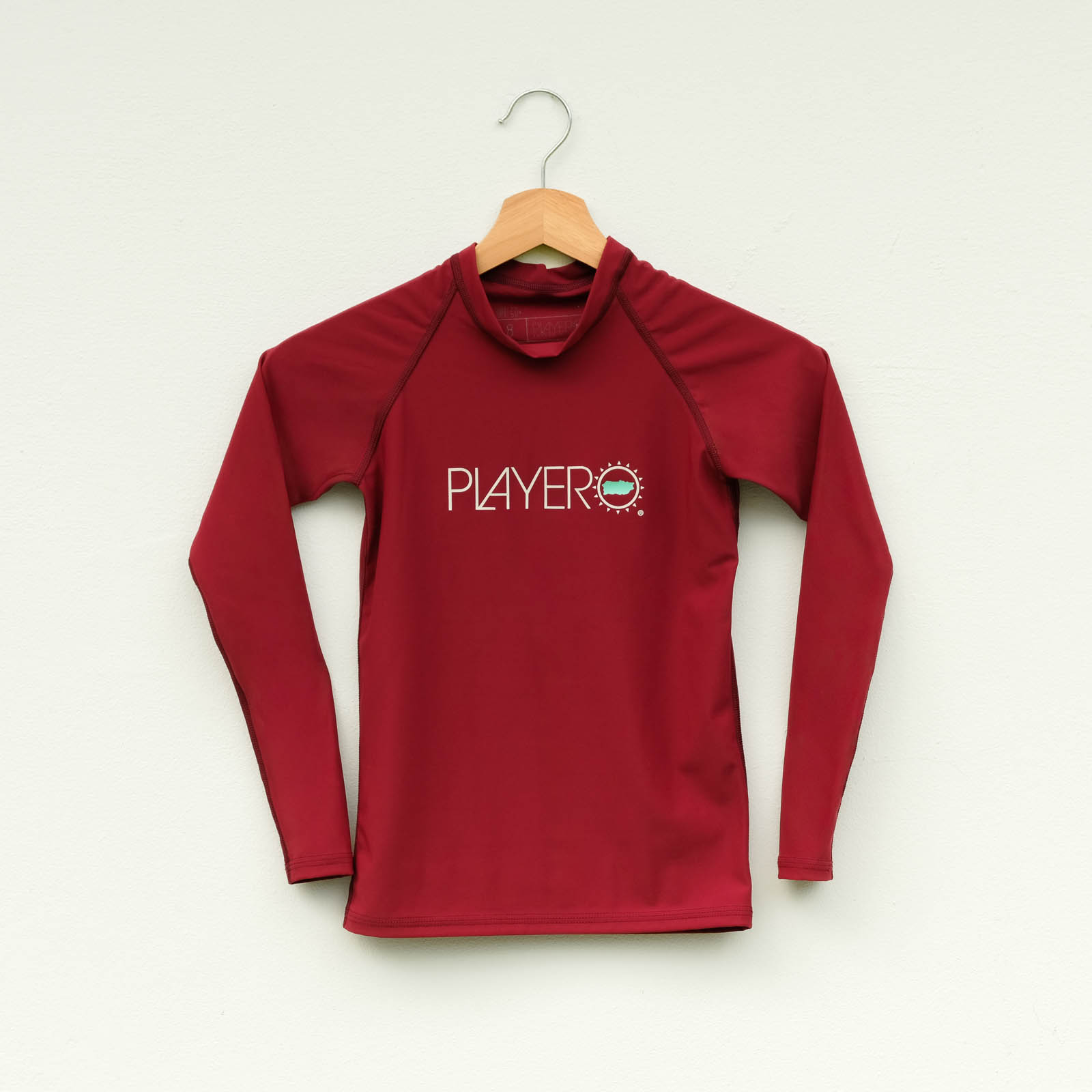  LG77 Kids Rashguard Dark Red