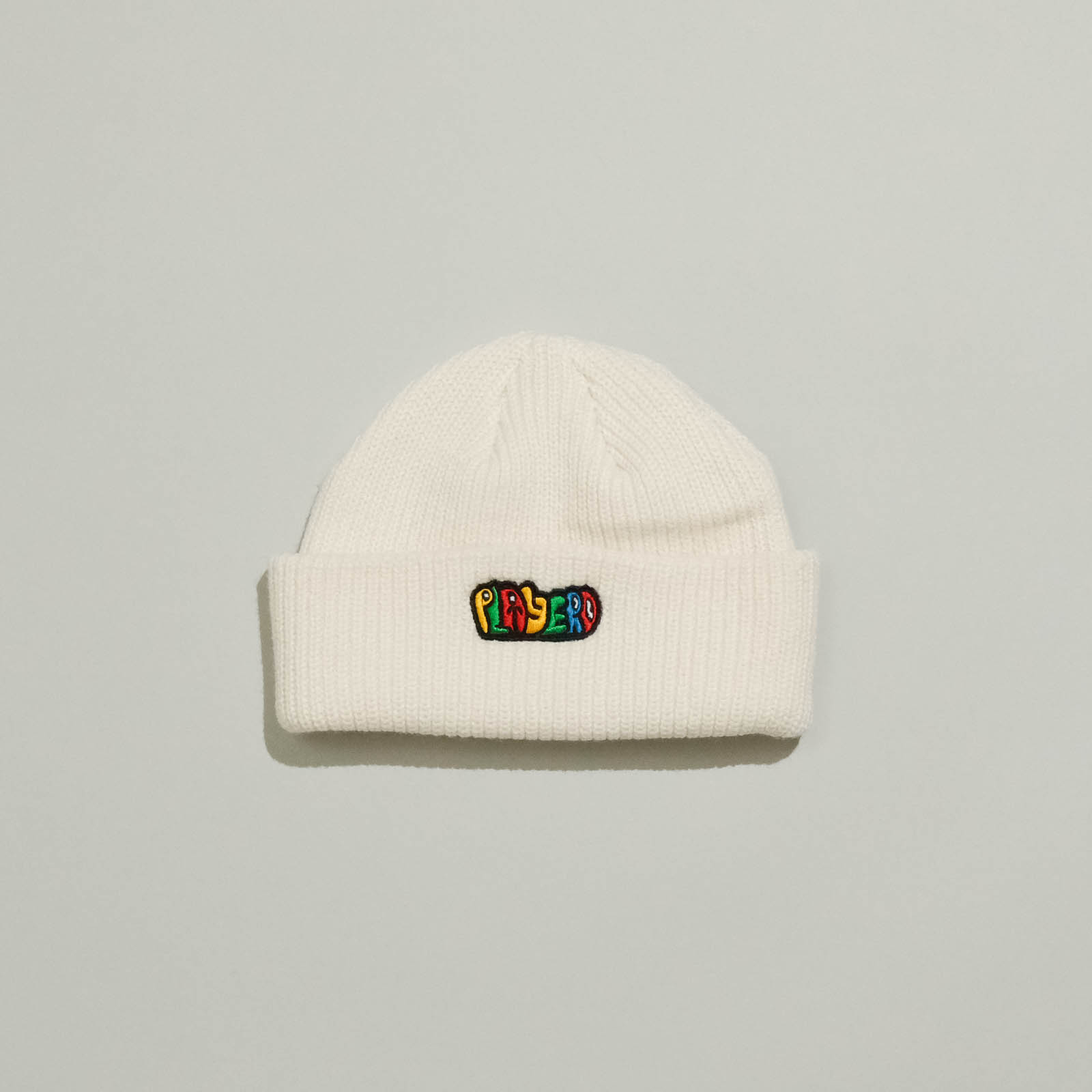 Scrippy Logo Beanie Creme