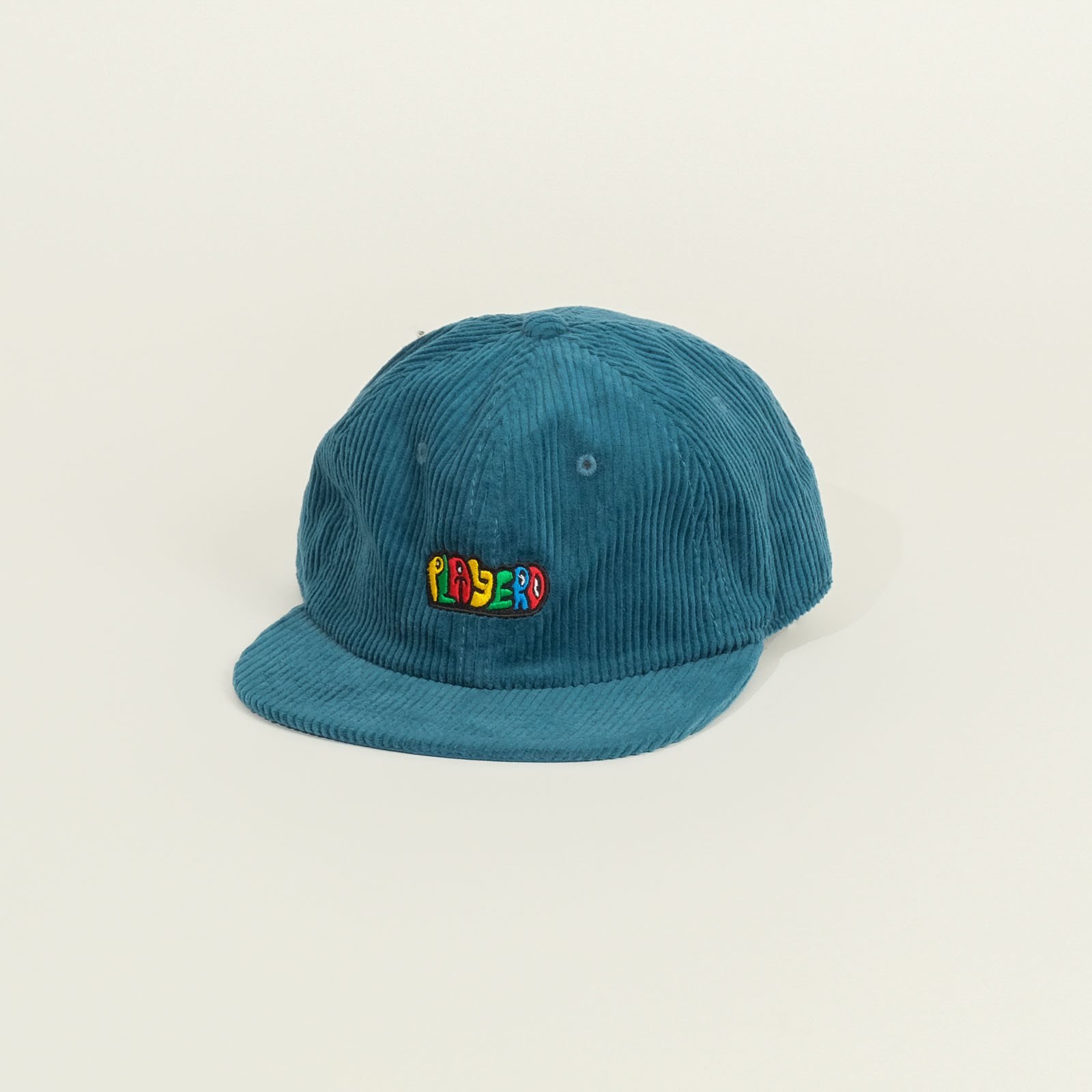 Scrippy Logo Cord Cap Teal Green