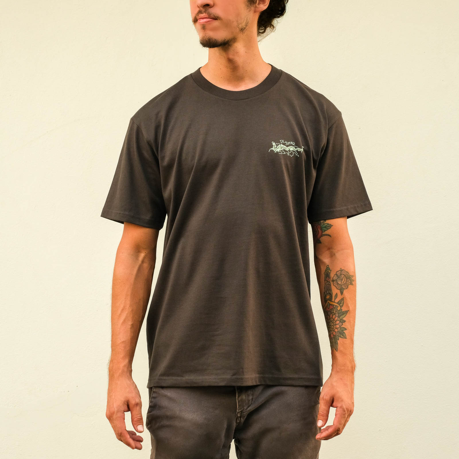 Rincon Surf Scroll Trim Tee 