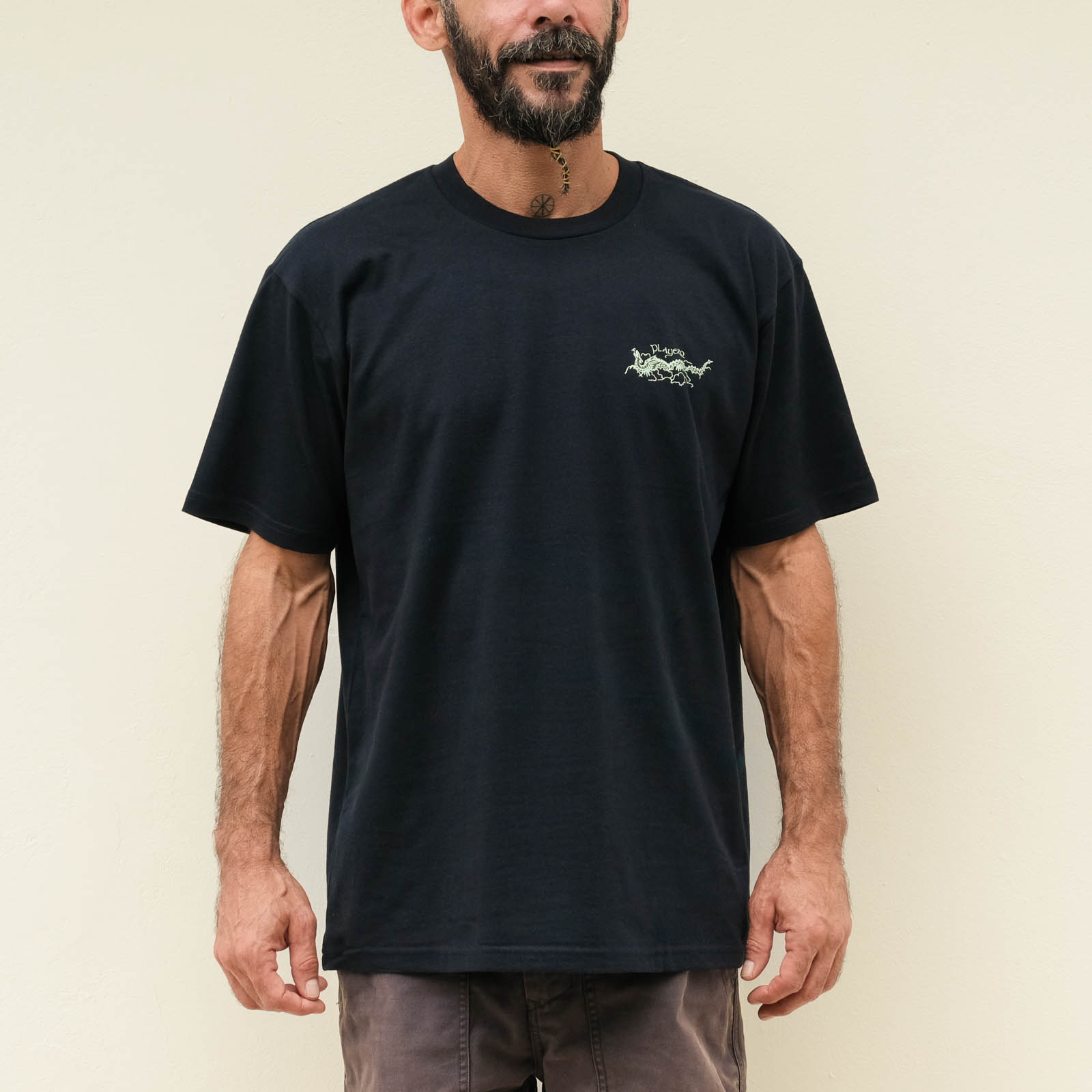 Rincon Surf Scroll Trim Tee 