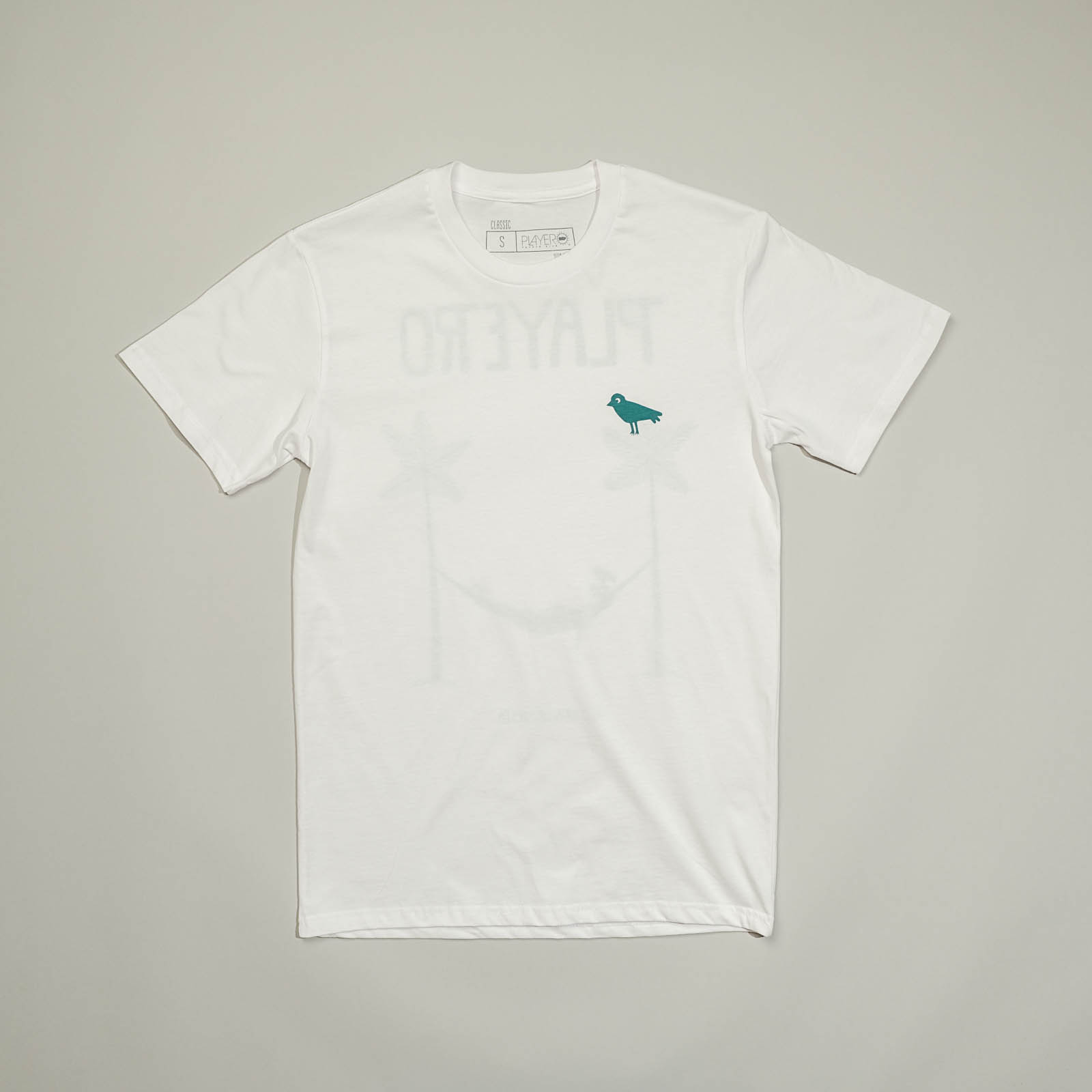 Siesta Bird Lightweight Tee White