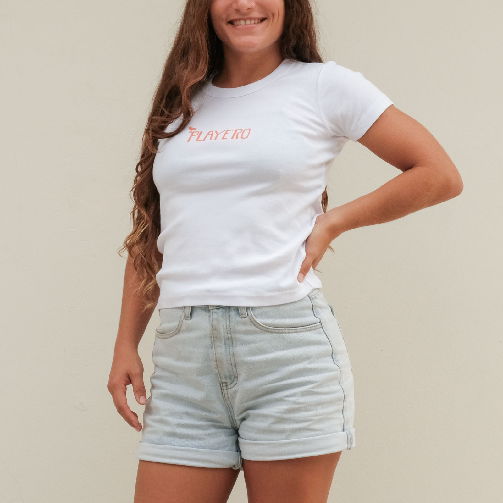 Siesta Logo Organic Baby Tee White