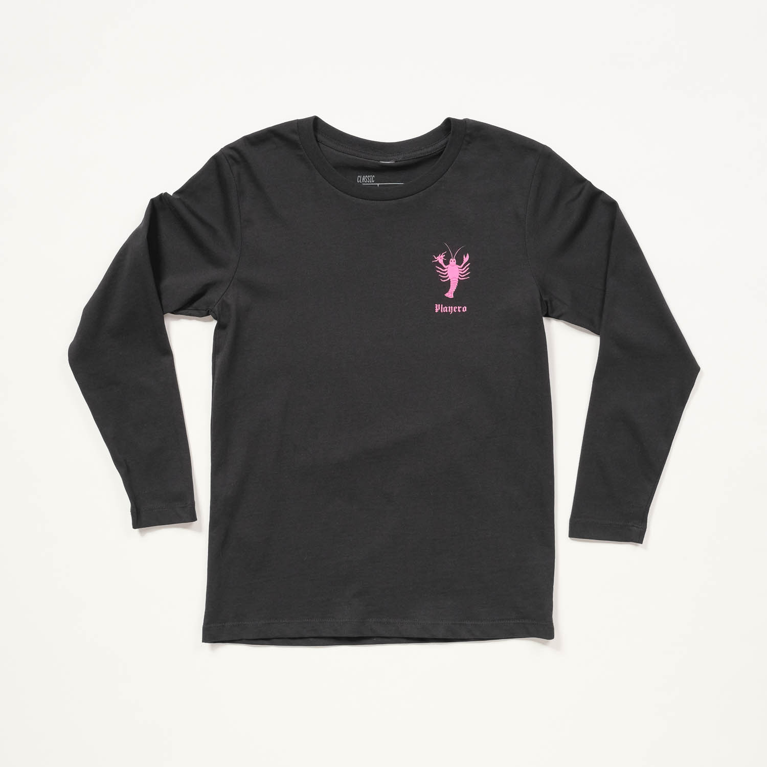 Palm Snakes Kids Long Sleeve Black