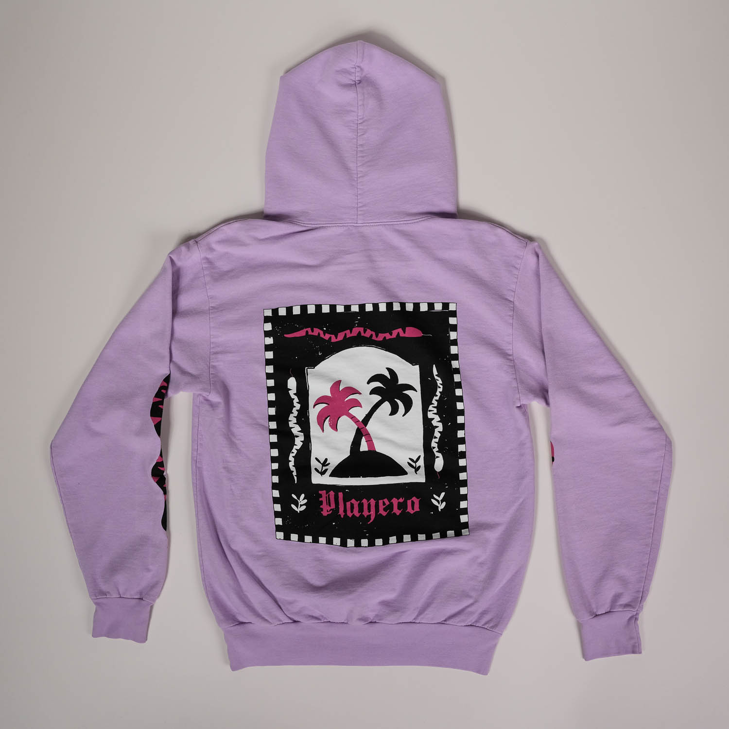 Palm Snakes Unisex Towel Hoodie  