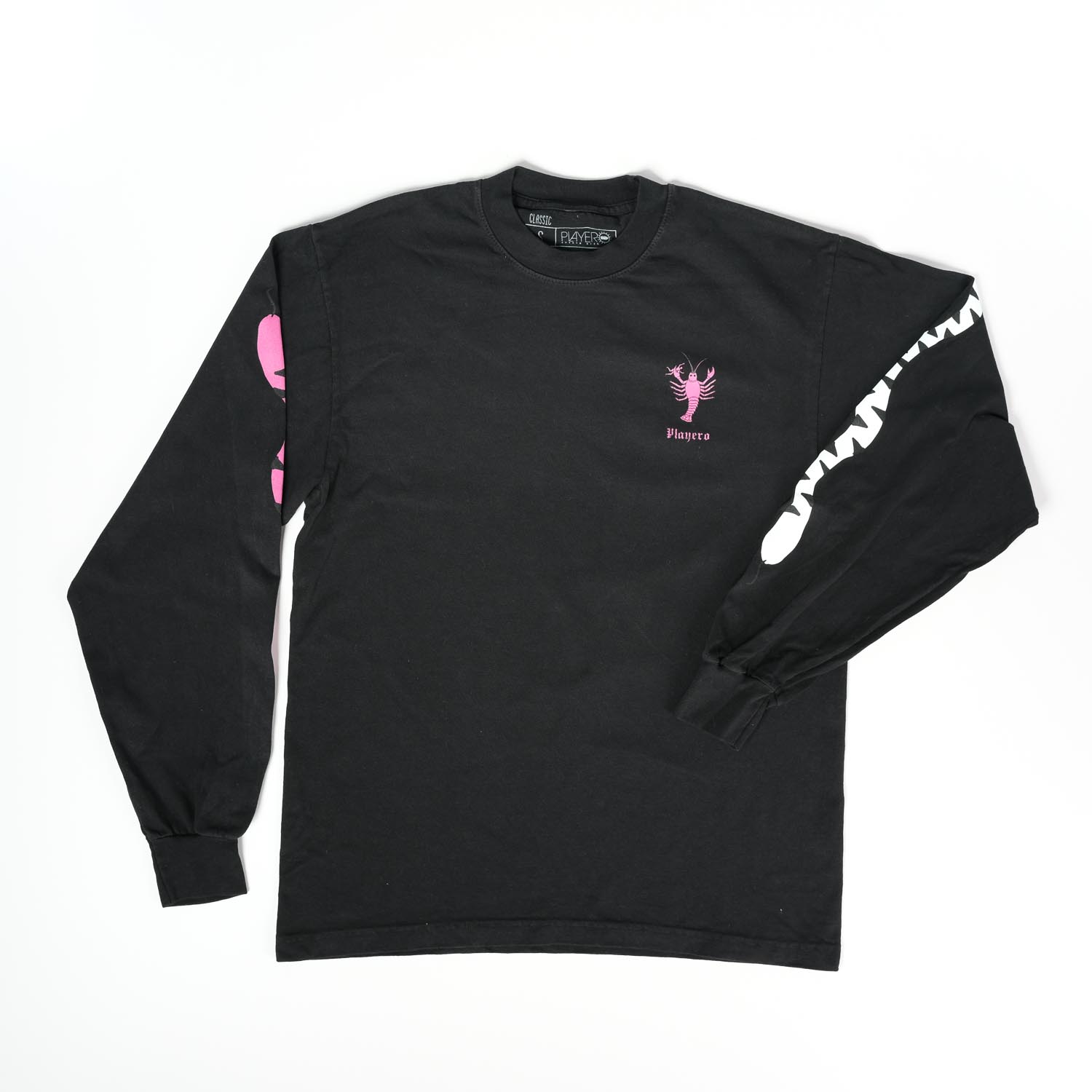 Palm Snakes Mens Long Sleeve  Black