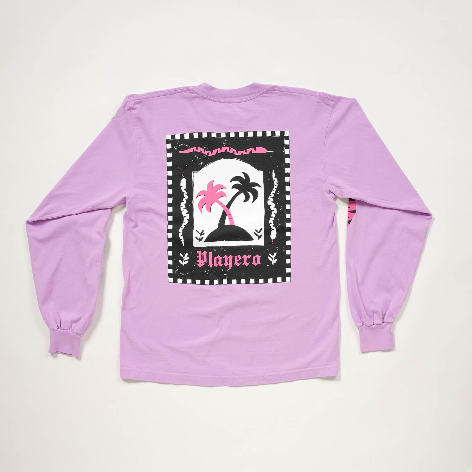 Palm Snakes Mens Long Sleeve  