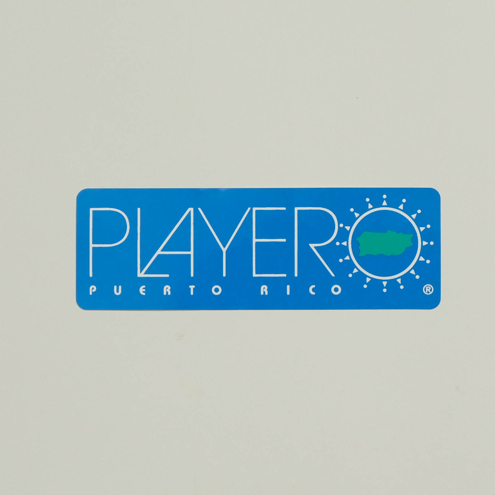  Classic Sticker Teal Blue