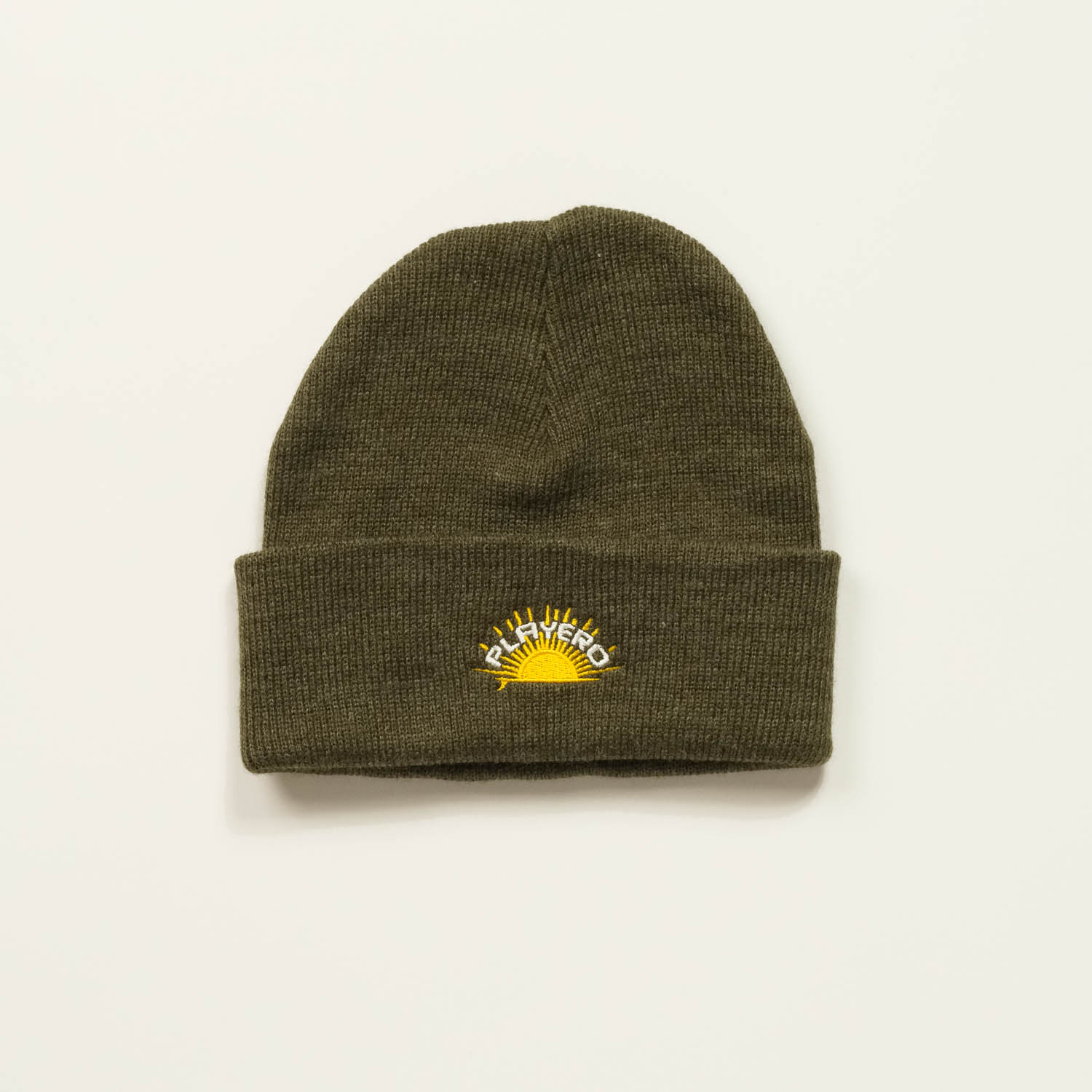 Sunshine Cuffed Beanie Olive