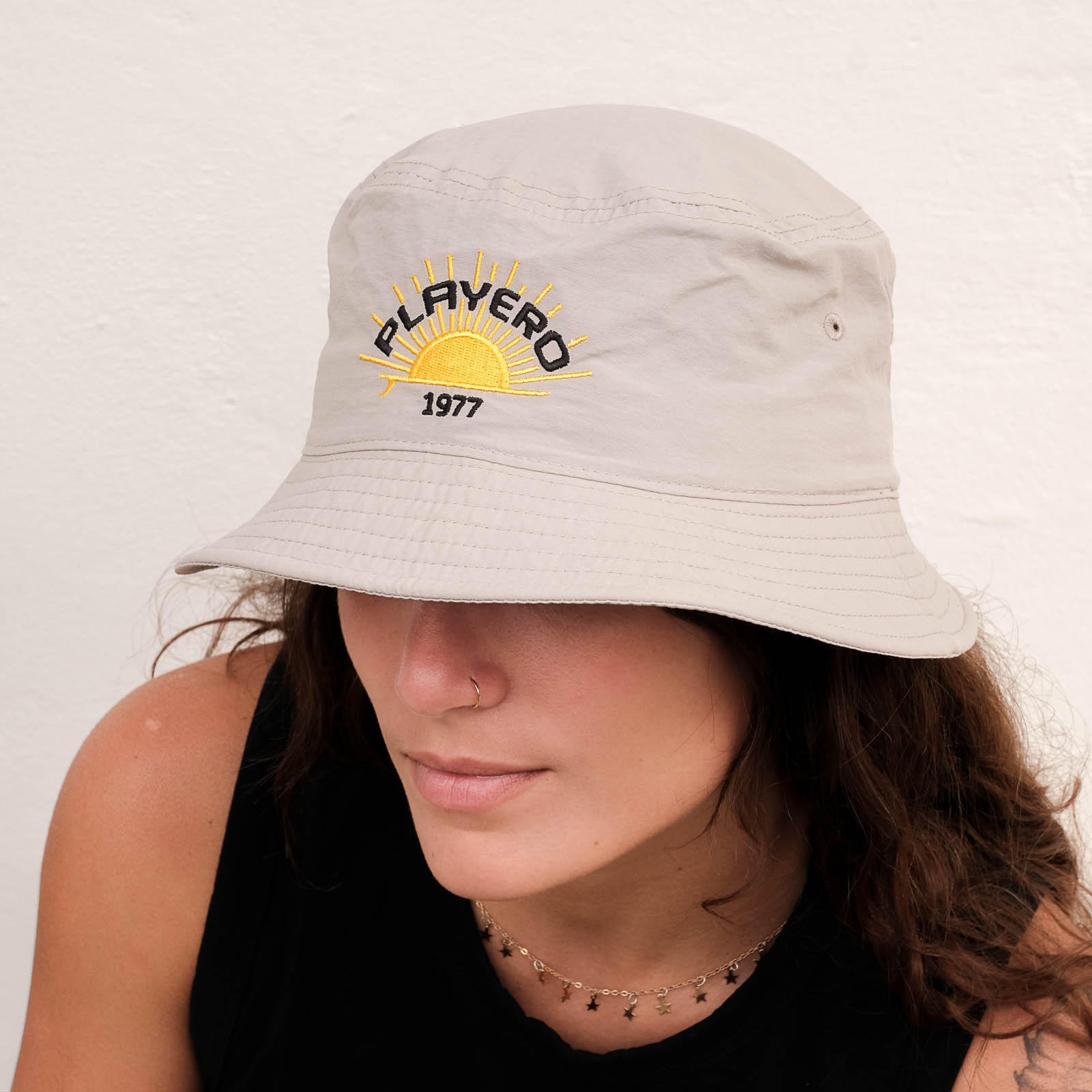 Sunshine Nylon Bucket Hat 