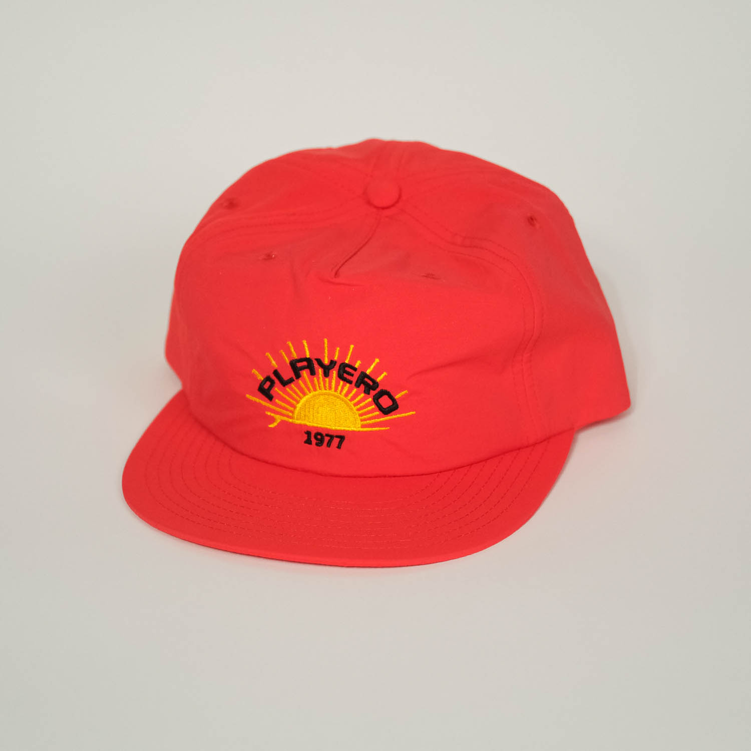 Sunshine Nylon Cap Red