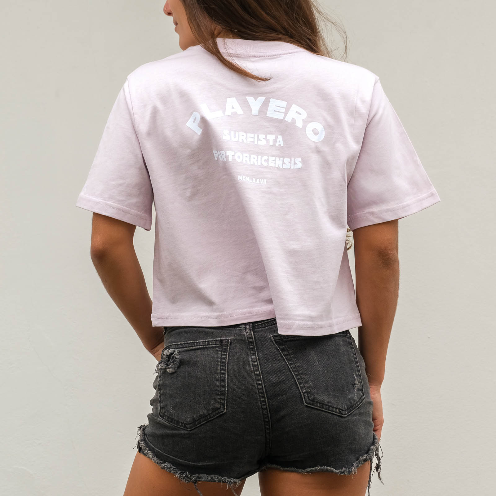 Surfista Crop Tee Lilac