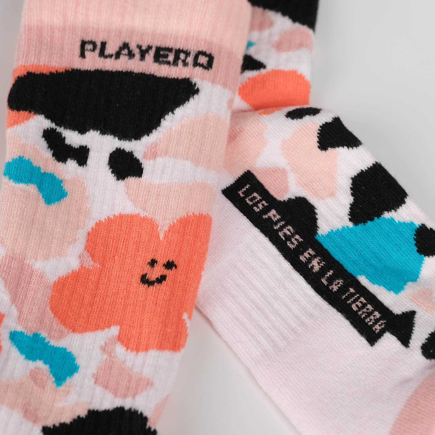Terrazzo Socks Coral