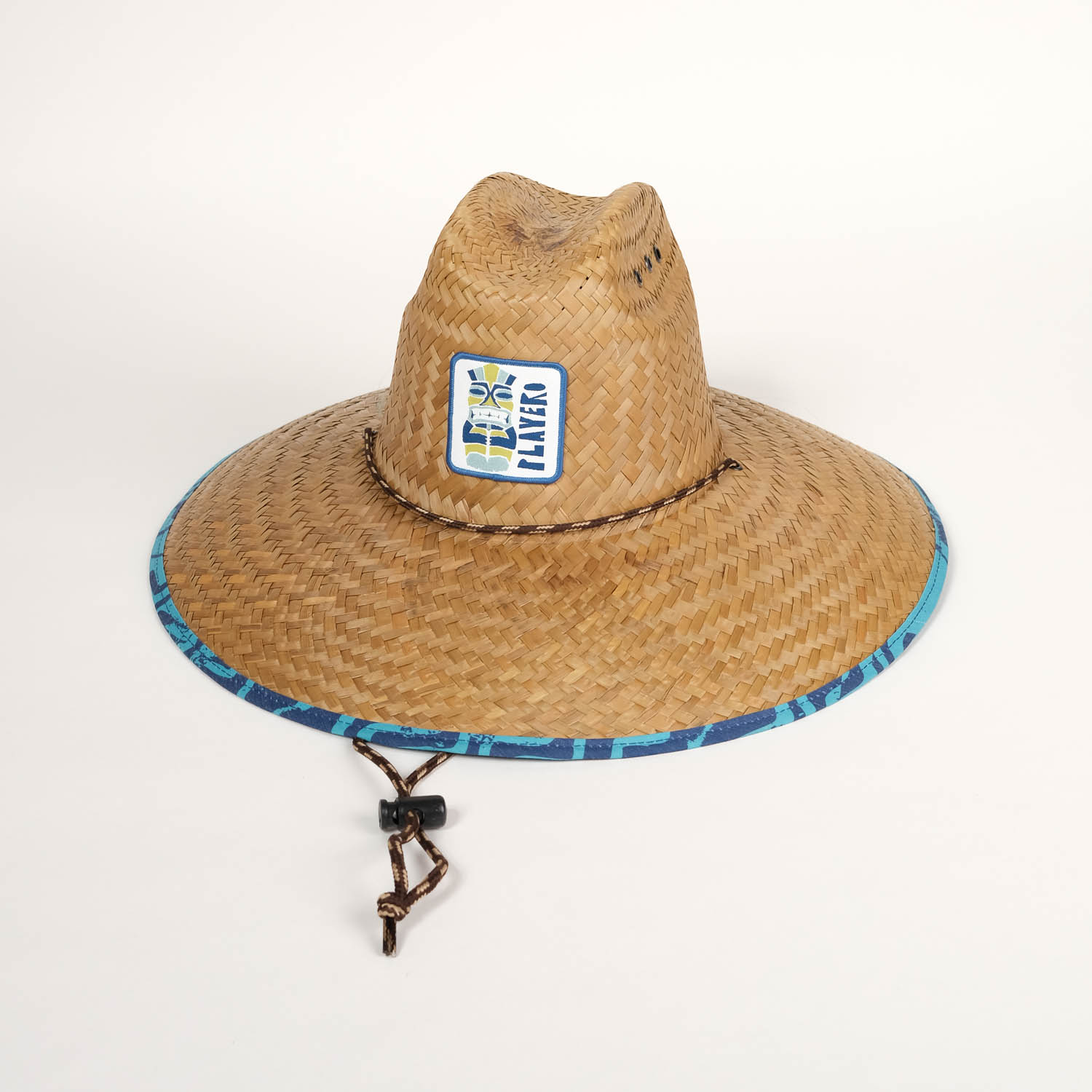 Tiki Radius Beach Hat Teal Blue