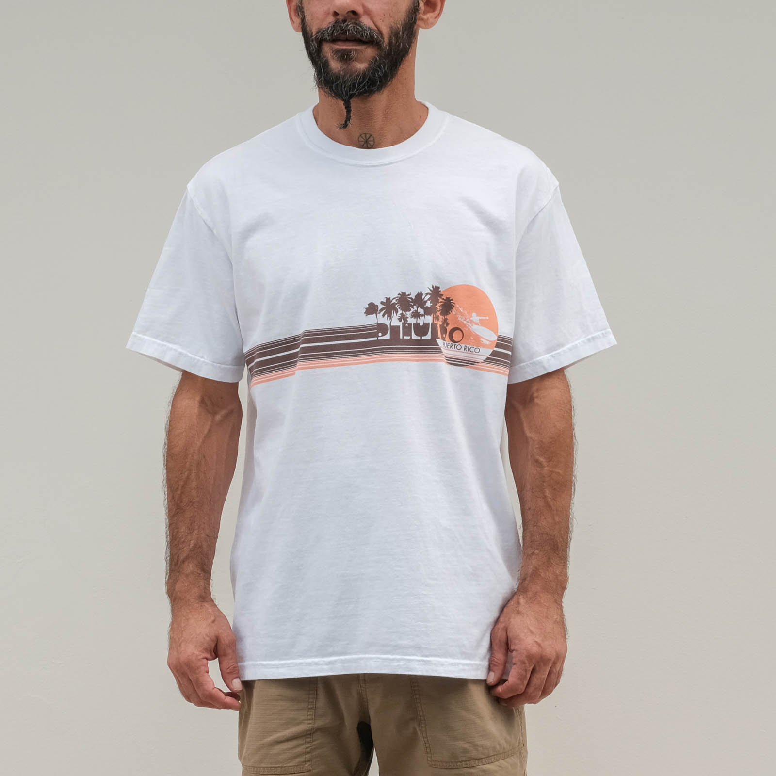  Vintage Band Tee White