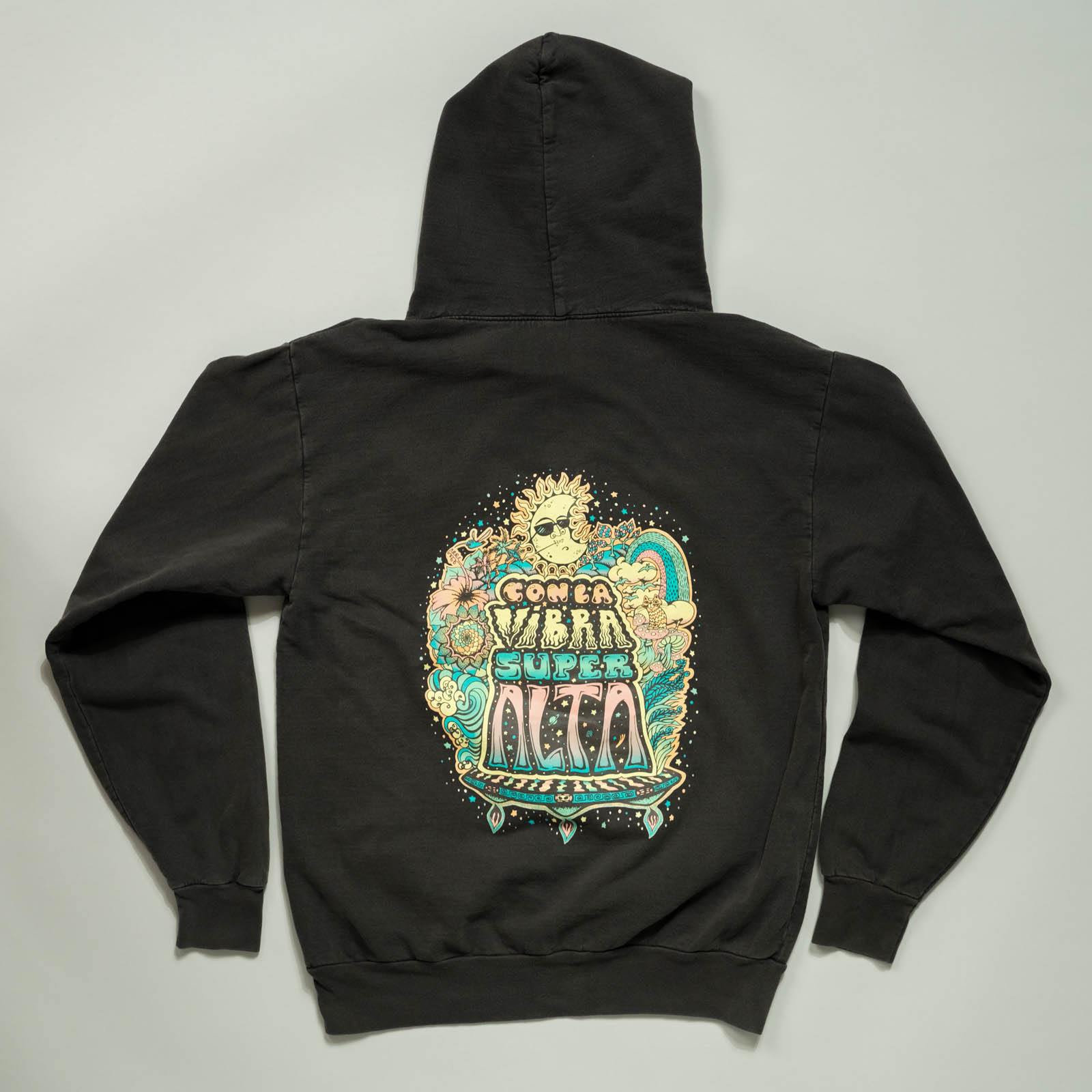 Vibes Hoodie Off-Black