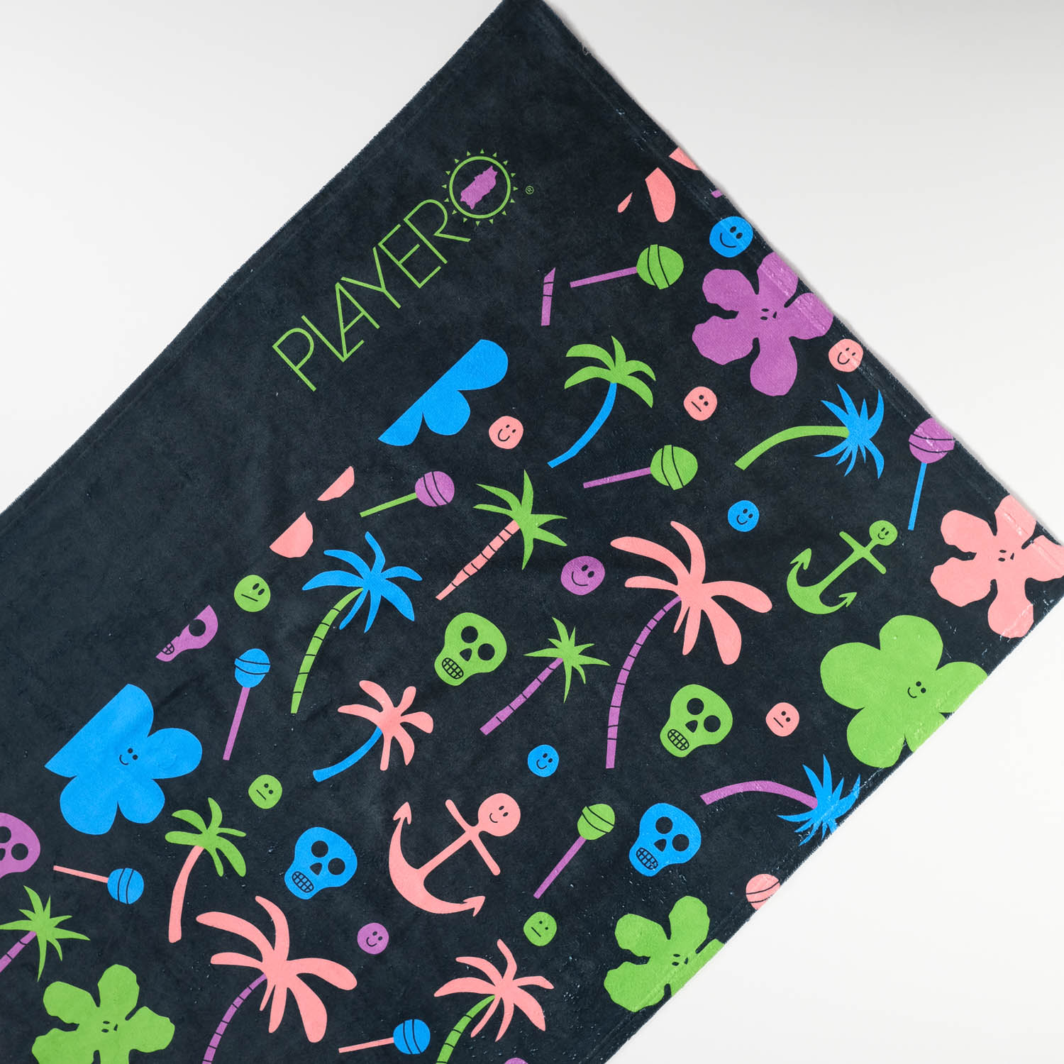 Voodoo Beach Towel Black