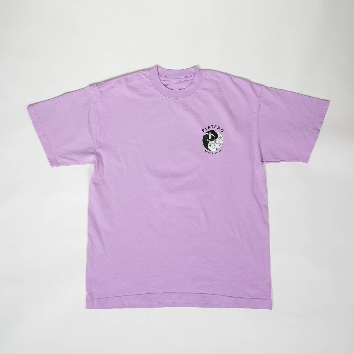 Yin Yang Mens Tee Lavender
